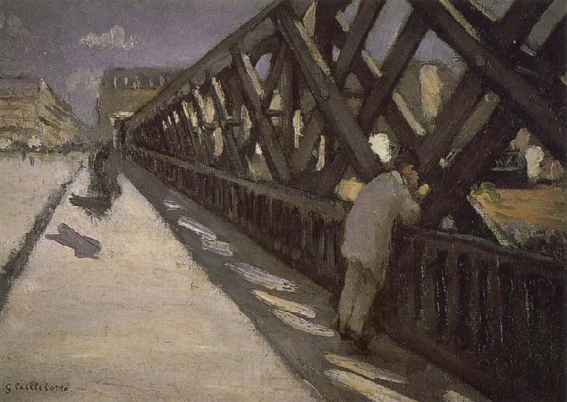 Gustave Caillebotte Study of pier Norge oil painting art
